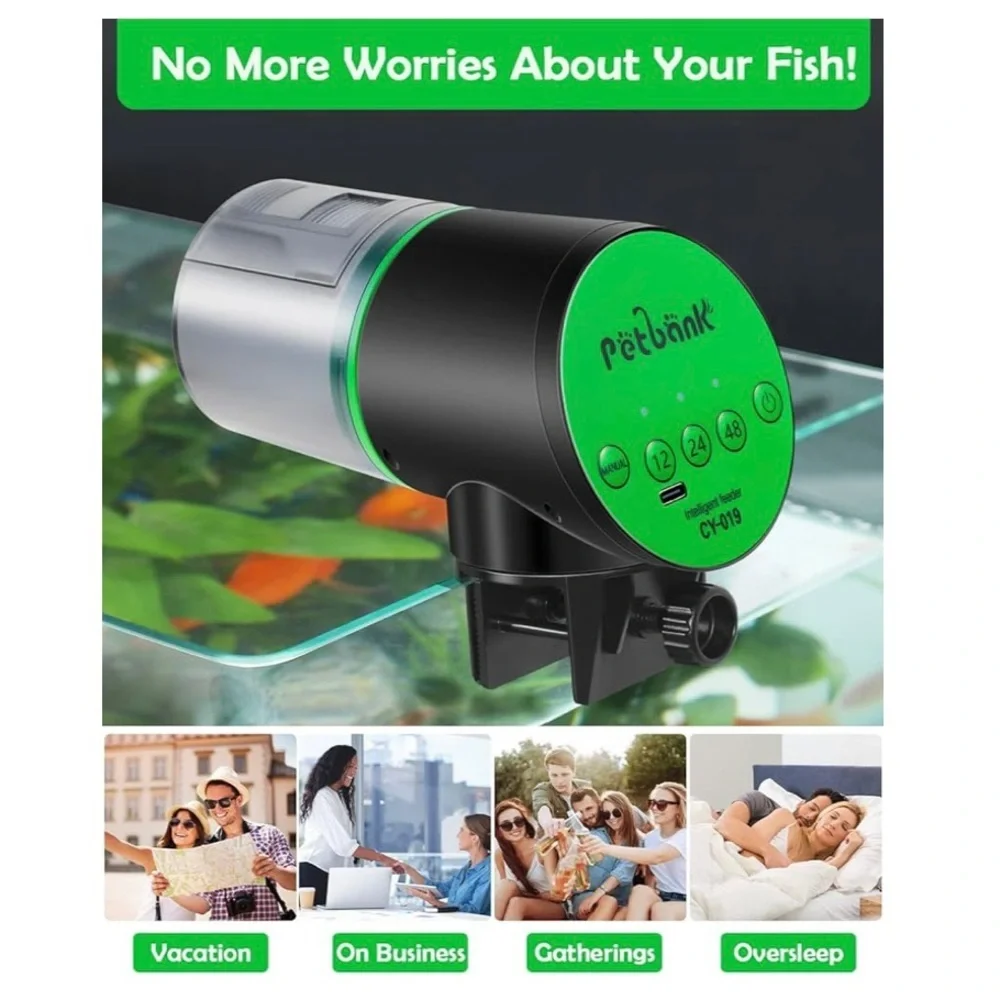 Pet Bank Automatic Fish Feeder